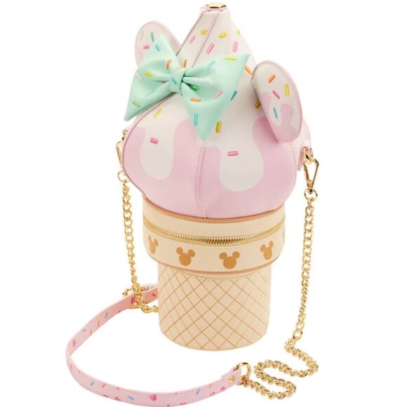 Exclusive Stitch Shoppe Disney Soft Serve Ice Cream Crossbody Bag - Picture 5 of 13